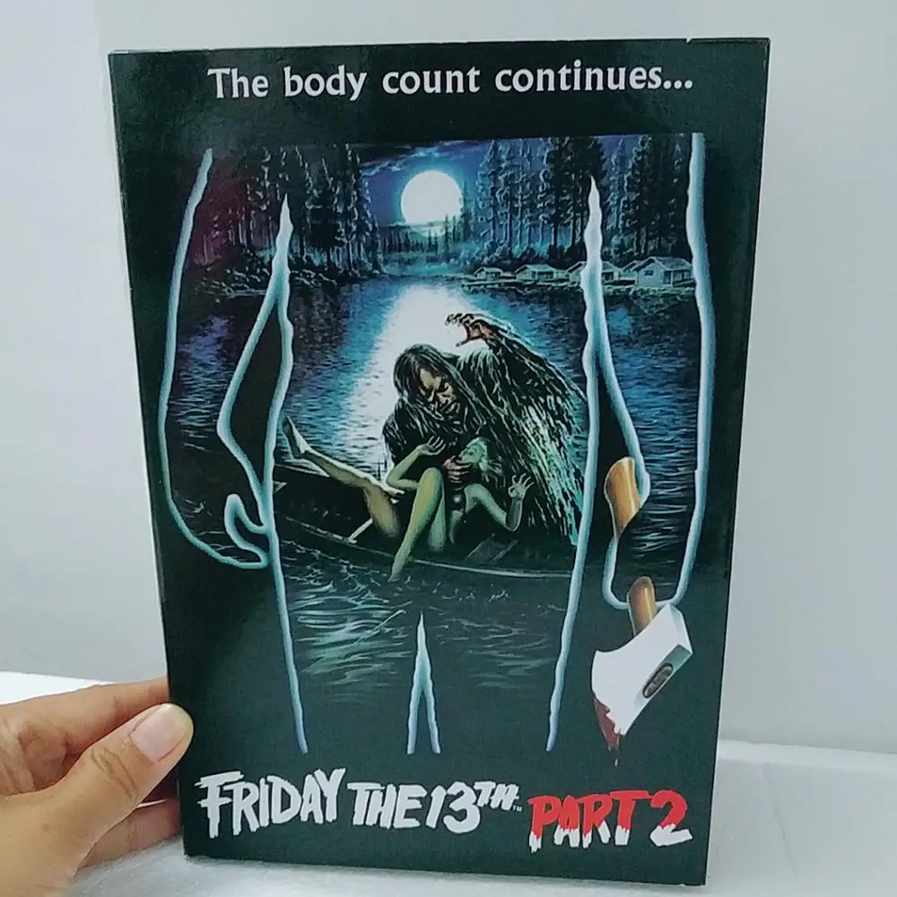 18 см NECA Friday 13 часть 2 Джейсон Вурхиз фигурка модель игрушки кукла для