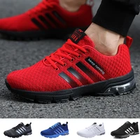 mens cushion running shoes comfortable breathable sneaker fashion outdoor shock absorption casual shoes