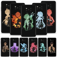 Phone Case For Xiaomi POCO NFC Pro Cover for 11T 10T Pro Note Lite Civi Genshin Impact Anime
