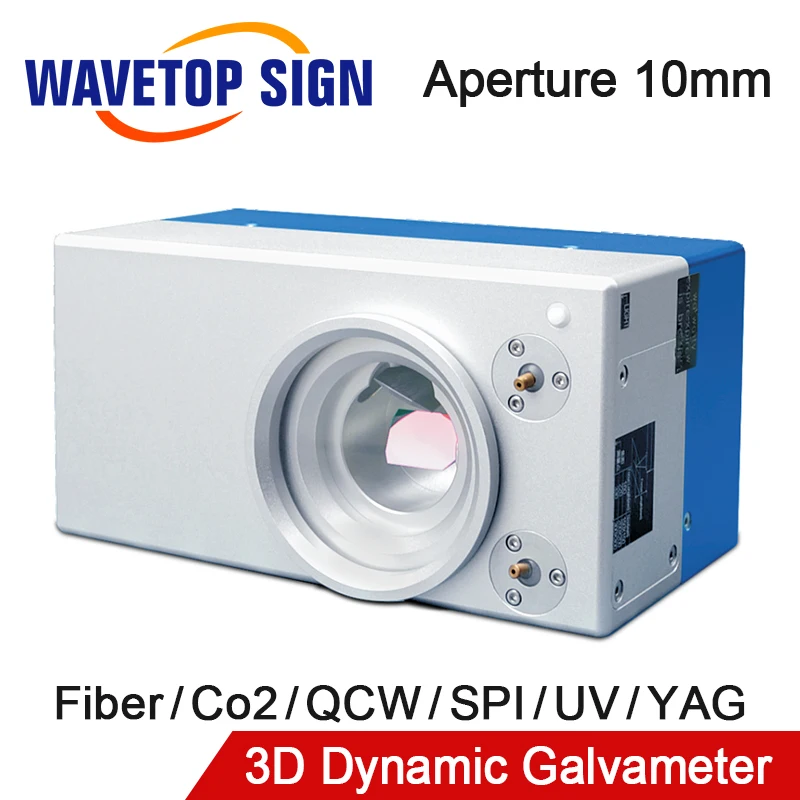 Набор головок WaveTopSign 3D Galvo 100 Вт диафрагма 10 мм поддержка лазерных типов волокна CO2