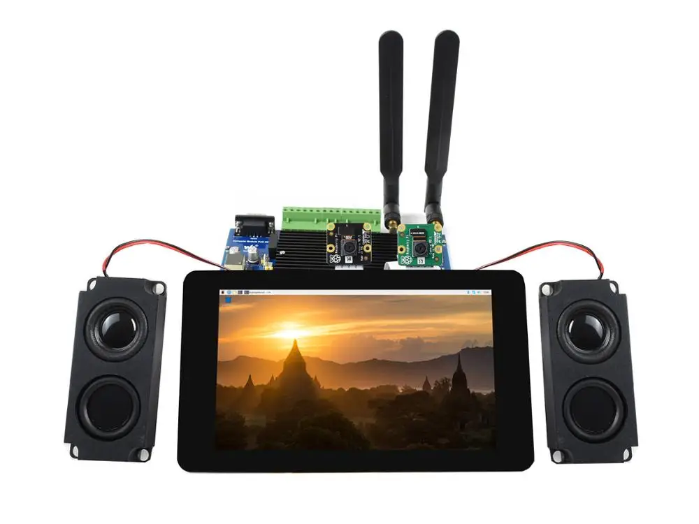 Online Waveshare Rechen Modul Industrielle IoT Basis Bord, Mit 4G Konnektivität Und PoE Funktion, Für Raspberry Pi CM3 / CM3 + Serie