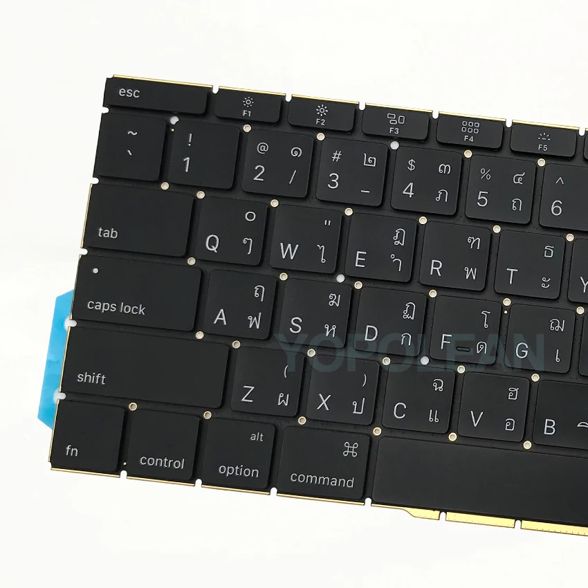 Новый Тайланд макет для Macbook Pro Retina 13 &quotA1708 клавиатура 2016 2017 года | Компьютеры и