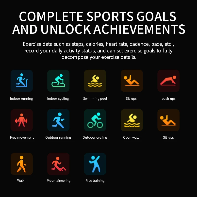 

HW13 Smart Watch Full Screen Touch Heart Rate Monitor Smartwatch Fitness Tracker Men's IP67 Waterproof Watch for iOS Android