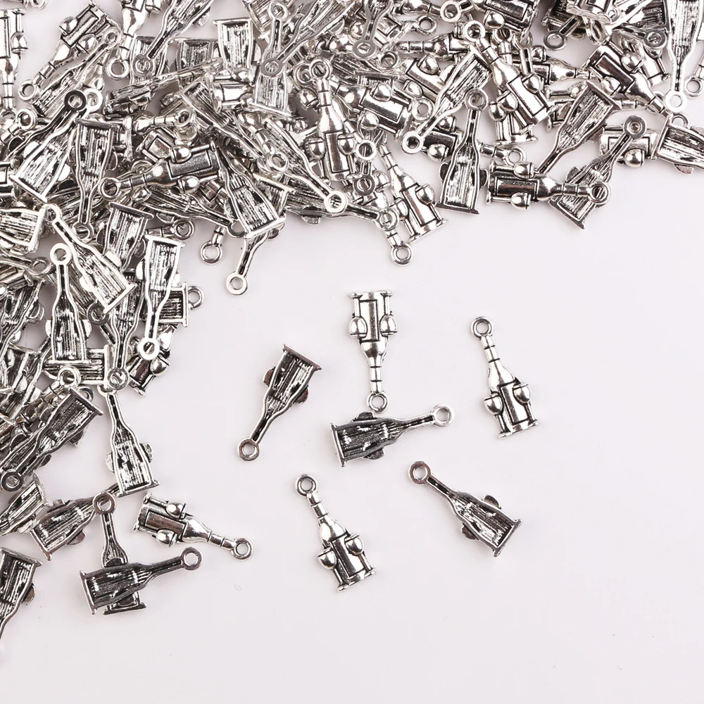 30 шт./лот женские металлические подвески в виде животных для изготовления