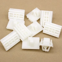 10pcs side protector moulding clip nylon retainer fastener 11mm for honda accord 75306 sda a01