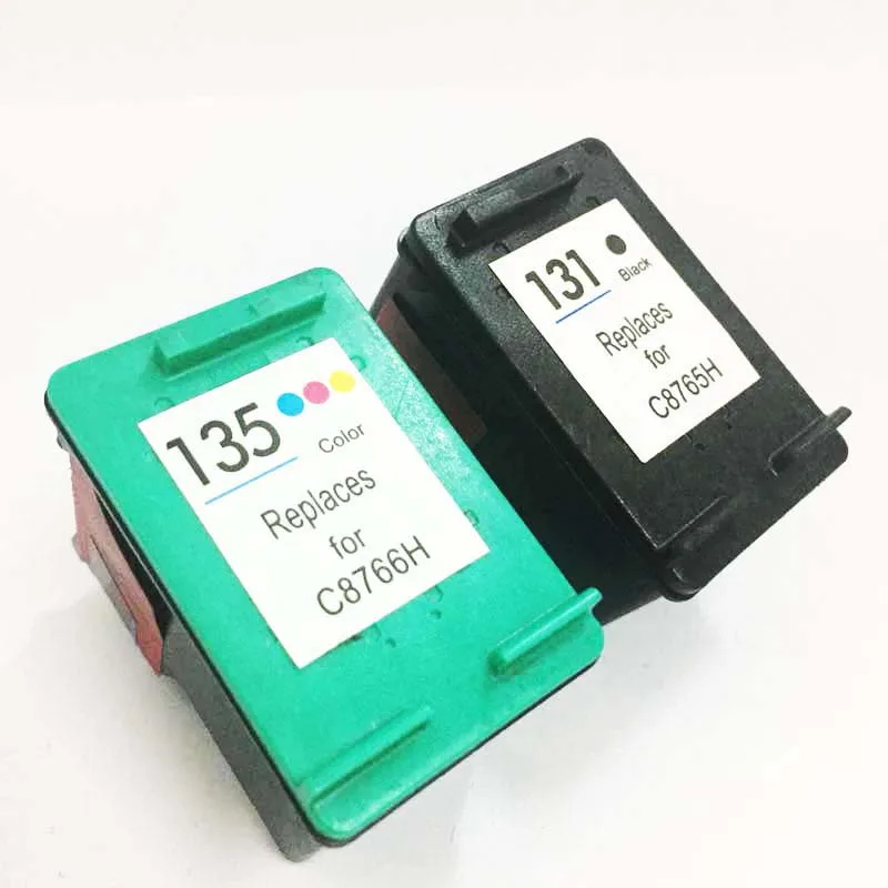 Совместимый чернильный картридж Vilaxh 131 сменный для HP 135 Deskjet 460 5743 5940 Photosmart 2573 2613 PSC