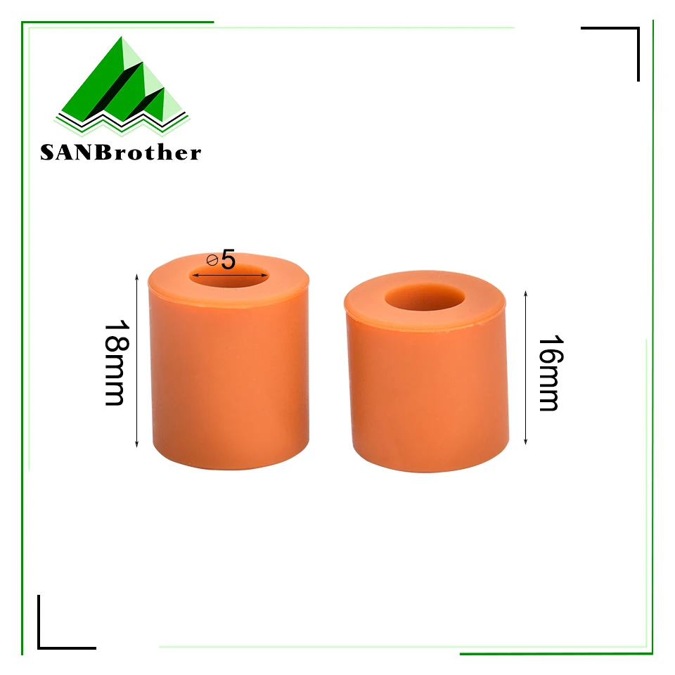 High Temperature Silicone Solid Spacer Hot Bed Leveling Column For CR-10 CR10S Ender-3 PRO Prusa I3 3D Printer Parts | Компьютеры и