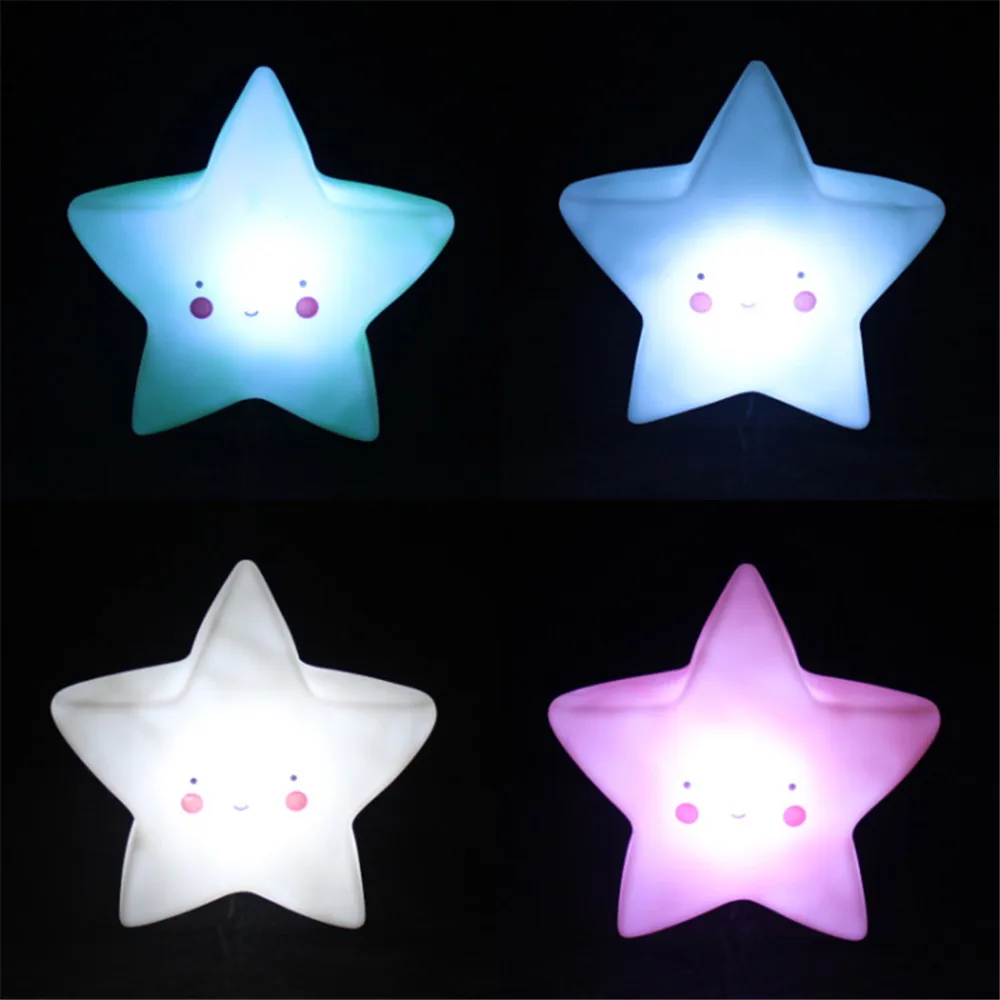 

Led Night Lamp Baby Children's Room Decoration Bed LED Toy Bedroom Decoration Star Shape Light Baby LED Children's Night Light