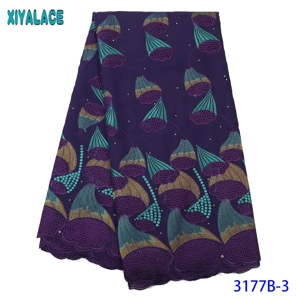 

Hot Sale Dry Lace Fabrics High Quality Cotton Lace Fabric Nigerian Lace Fabrics African Dresses for Women KS3177B