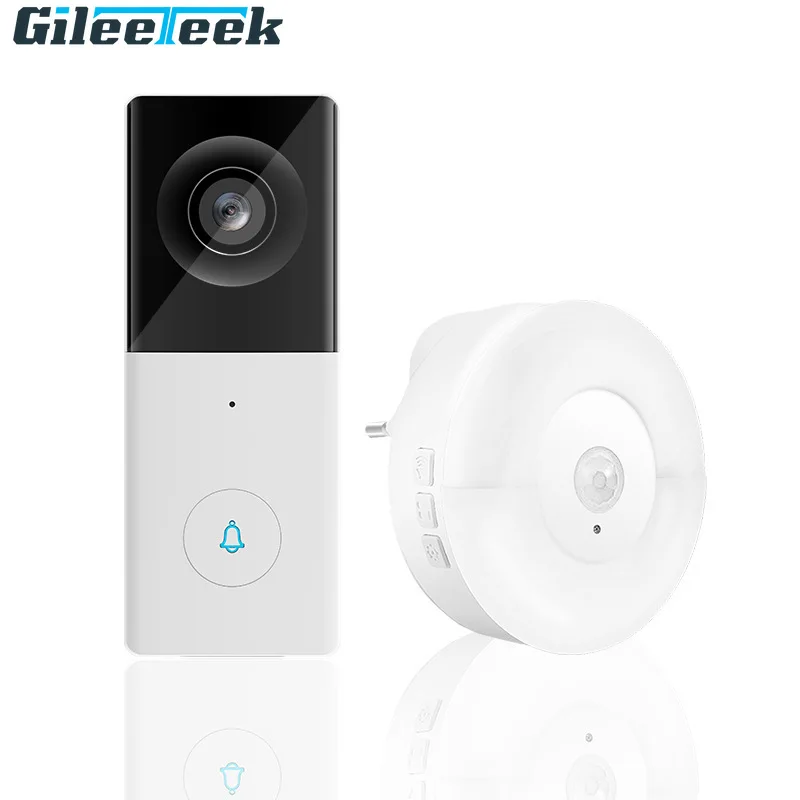 WF006A Tuya WIFI Video Intercom Doorbell HD Monitoring Doorbell 1080P Waterproof Smart Home DoorBell Outdoor 2 Way Intercom