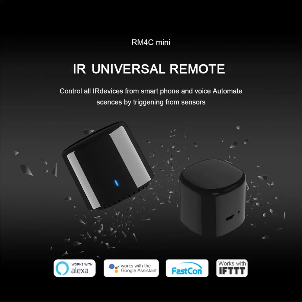 Broadlink Bestcon RM4C Мини Универсальный ИК пульт дистанционного управления 4G WiFi IR работает с Alexa Google Assistant умный дом автоматизация