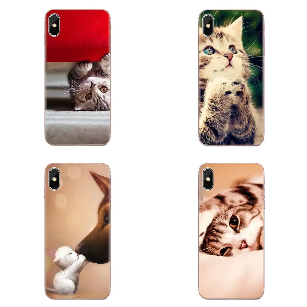 Очаровательный мягкий чехол для телефона с кошкой Xiaomi Redmi 3 3S 4 4A 4X 5 6 6A 7 K20 Note 2 5A Plus