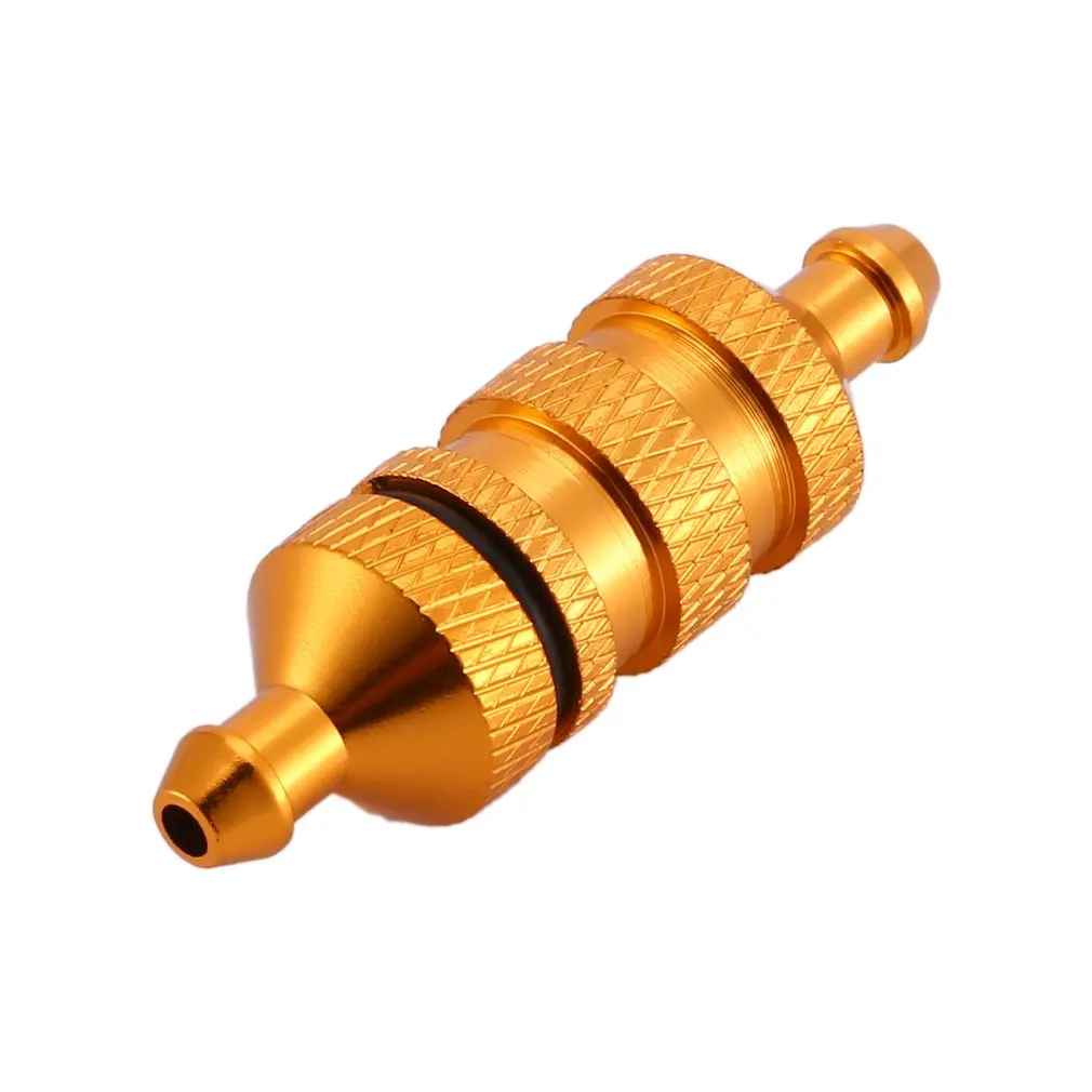 

Aluminum Fuel Filter 1/8 1/10 RC Model Car Spare Parts Aluminum Fuel Filter Nitro For HSP Racing 02156 94122 Upgrade Accessory