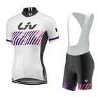 Liv летние с коротким рукавом профессиональная команда Велоспорт Джерси женские дышащие велосипедные шорты Костюм MTB Ropa Ciclismo Велоспорт Джерси