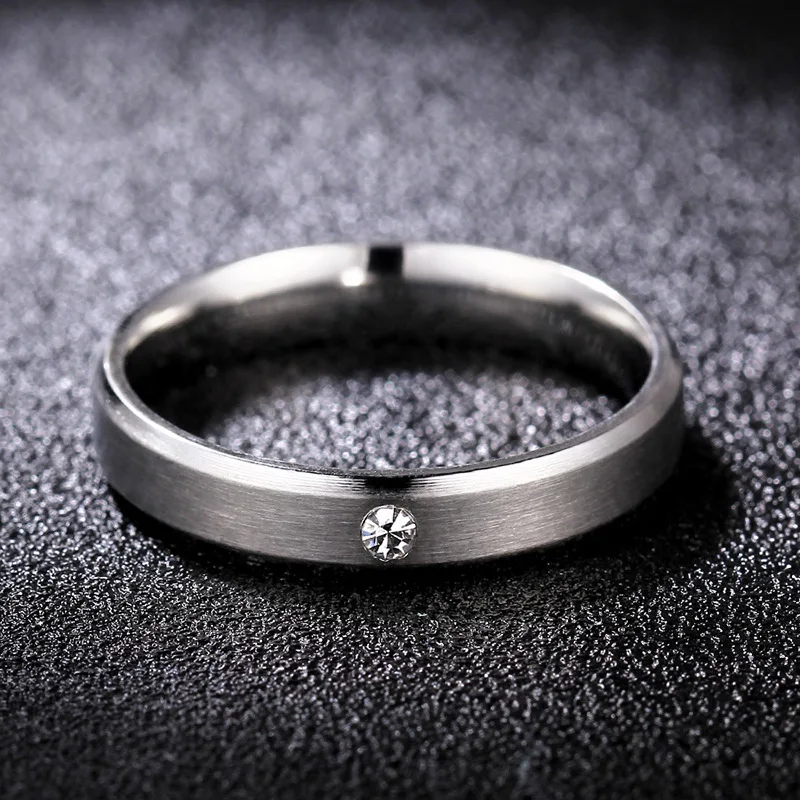 Модные циркониевые классические обручальные кольца для женщин и мужчин вечность