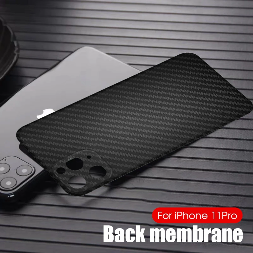 3D защитная пленка не стеклянная для iPhone 11 Pro 11Pro Max Защитная задней панели мягкая