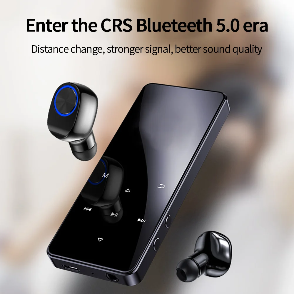 

MP4 Music Player Bluetooth 5.0 Lossless MP4 Player Walkman HiFi Portable Audio Walkman With FM Radio E-Book Recorder 2020 HOT