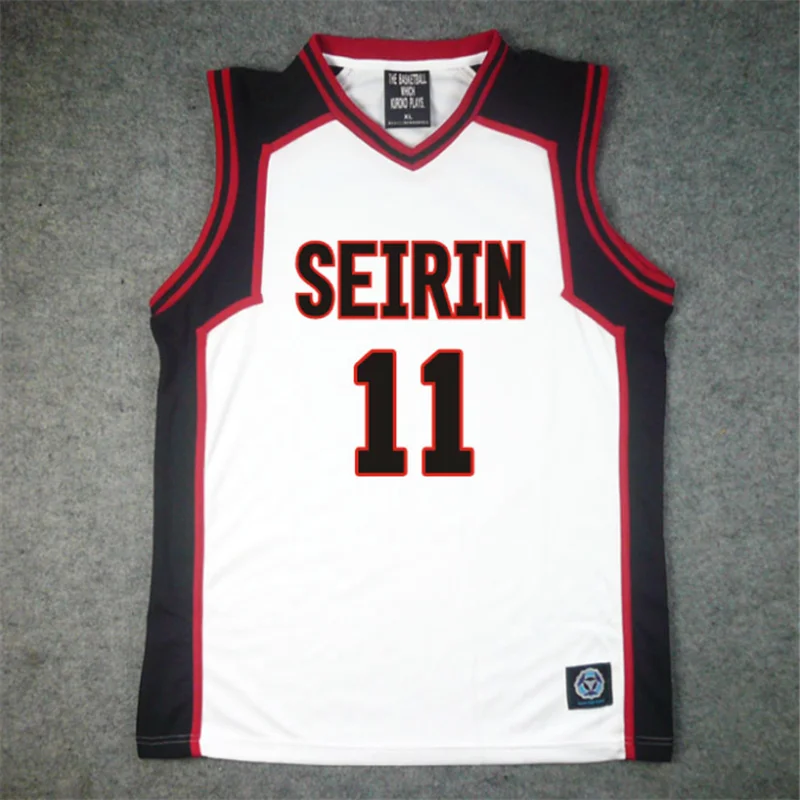 Косплей-Униформа Kuroko без корзины Basuke баскетбольная майка SEIRIN номер 10 11