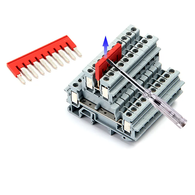 10 шт. лидер продаж Клеммная лента стандартный мост для клеммных колодок PT ST UT