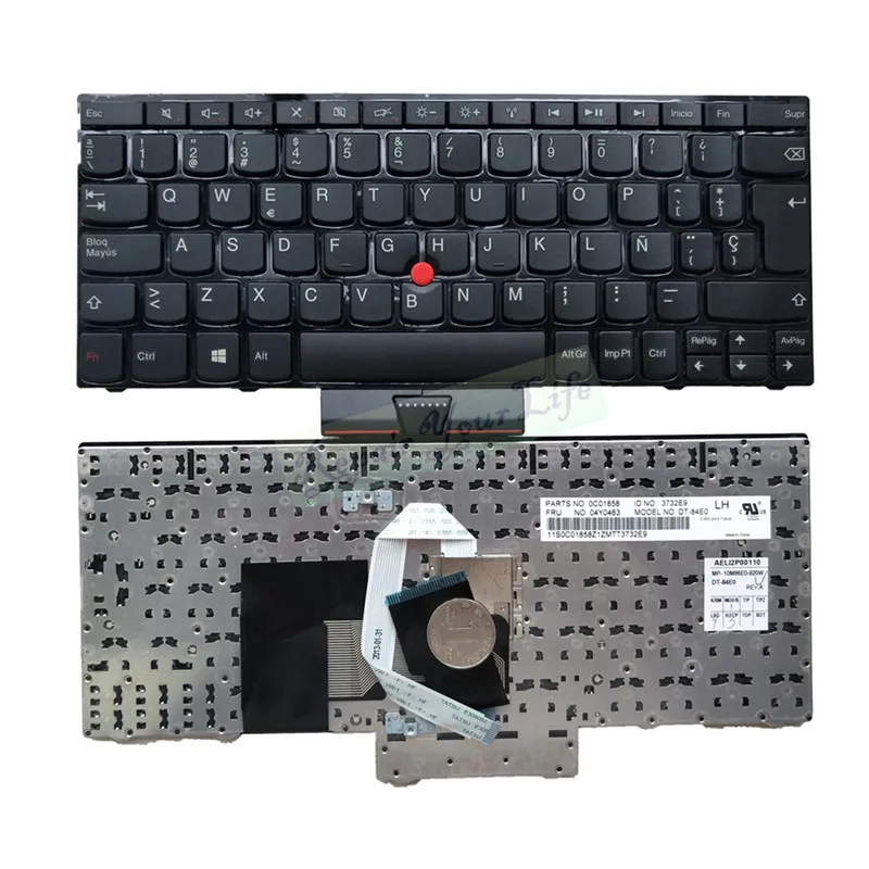 Испанская клавиатура SP ES для ноутбука lenovo Thinkpad X121E X130E x131e X140E E220S E11 E12 E125 S220 X131 E120