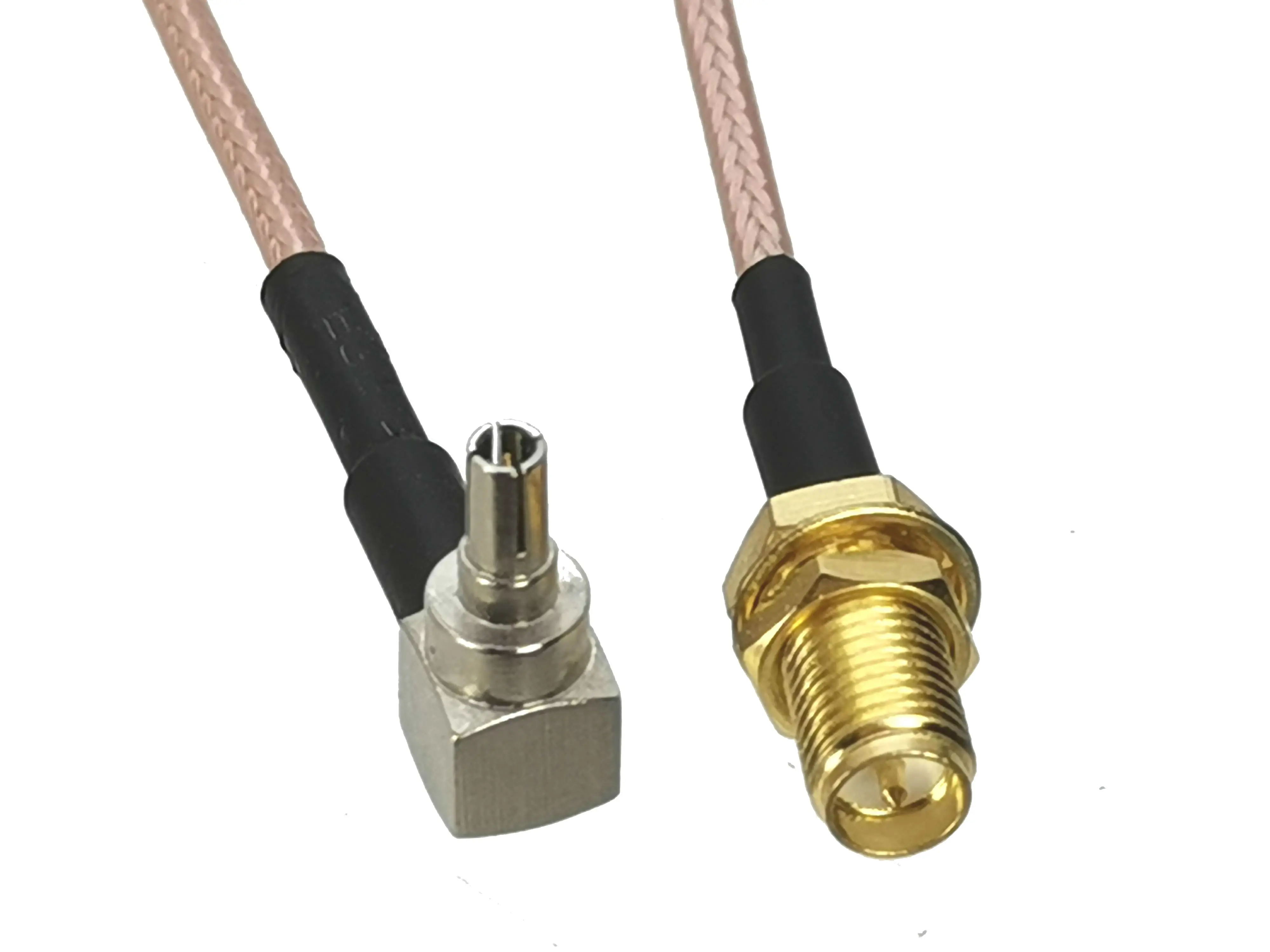 RG316 CRC9 контактный штекер с прямым углом к гнездовой штепсельной вилке прямой RF