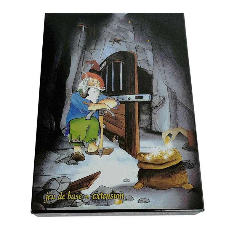 Домашние вечерние настольные игры полная английская версия Saboteur 1 + 2 карточная