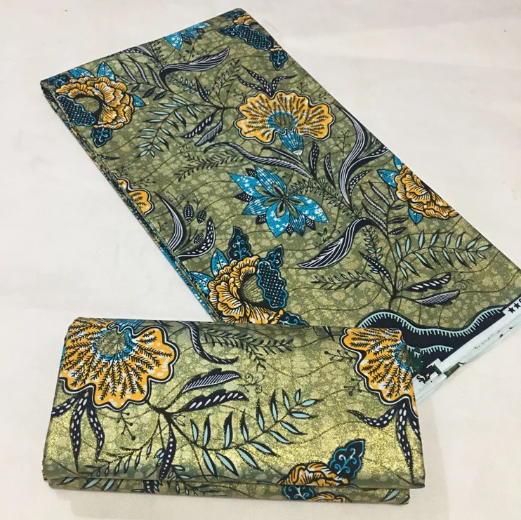 Королевский синий заводская цена Гана модная африканская Анкара блестящий