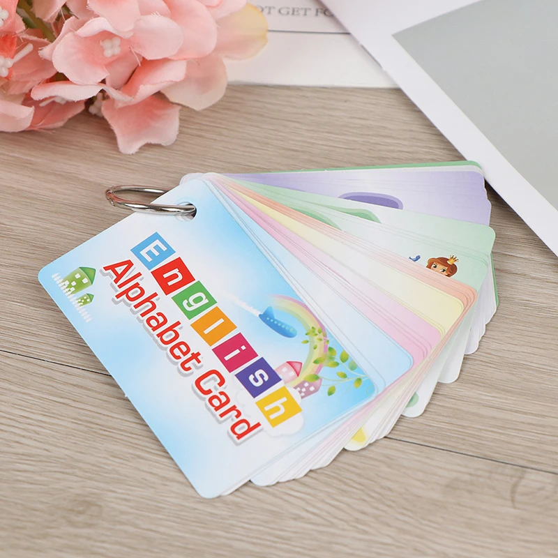 Флэш карта Монтессори для раннего развития обучающая игрушка детей подарок с