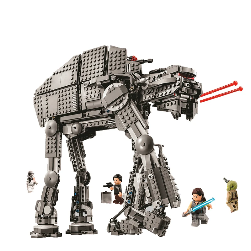 Bela 10908 Compatible with Legoinglys Star Wars Series First Order Heavy Assault Walker Building Block 400pcs Bricks Toys |