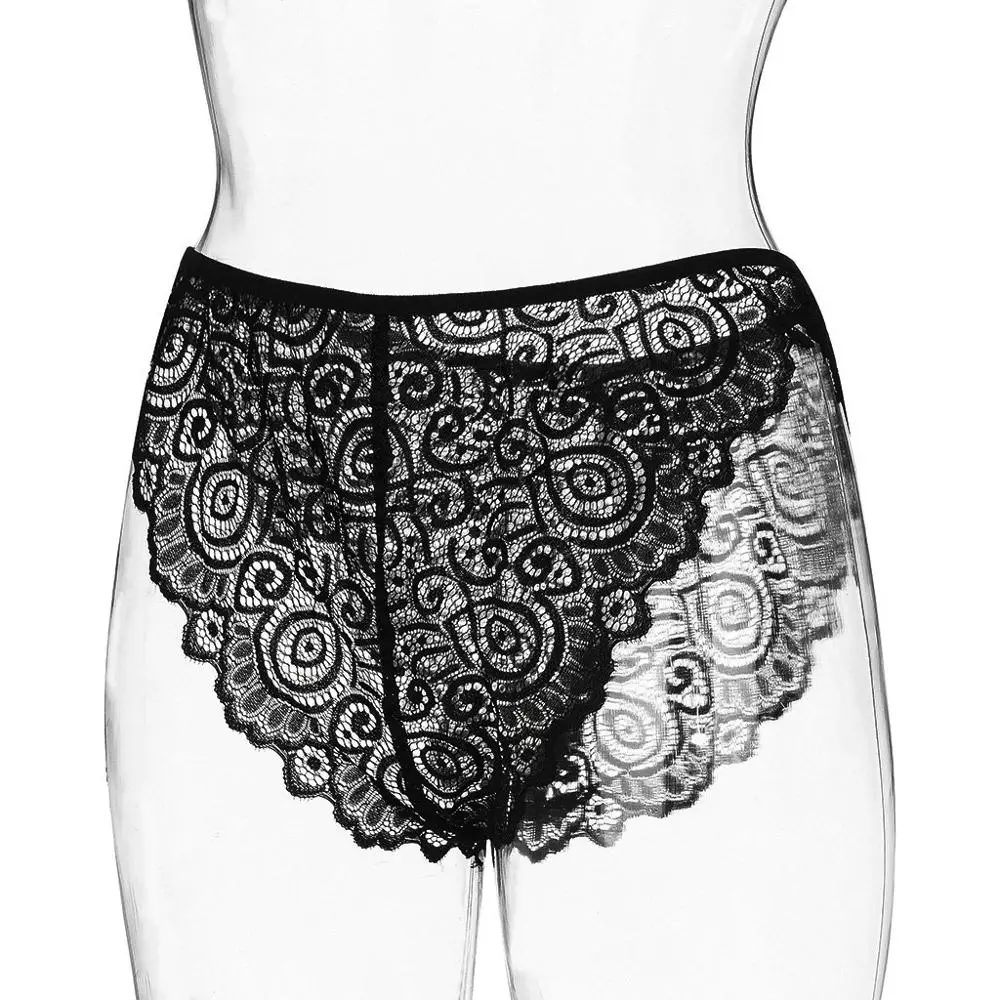 Здоровое антибактериальное женское кружевное нижнее белье однотонные Бесшовные