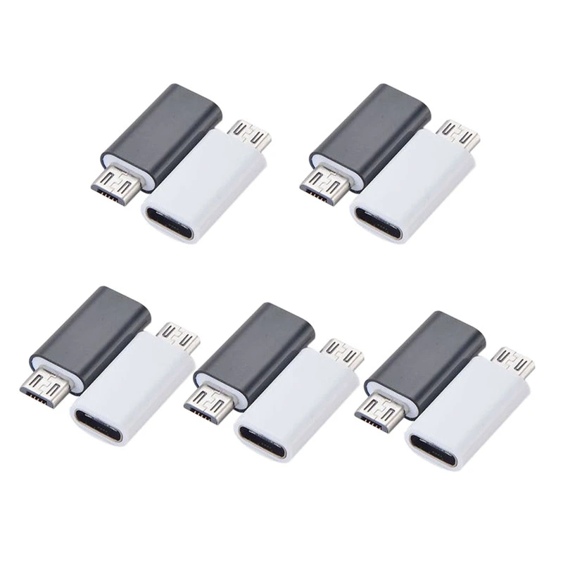 10 шт. переходник с Type-C на Micro-USB 3 1 | Компьютеры и офис