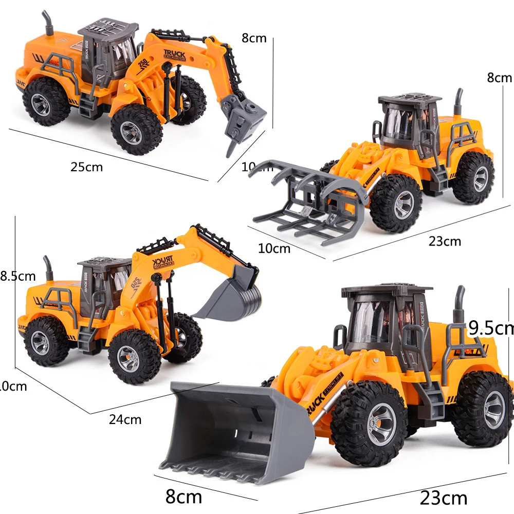 Новая игрушка RC Truck с дистанционным управлением буровая машина для детей кран бульдозер экскаватор на дистанционном управлении электрическая Строительная игрушка