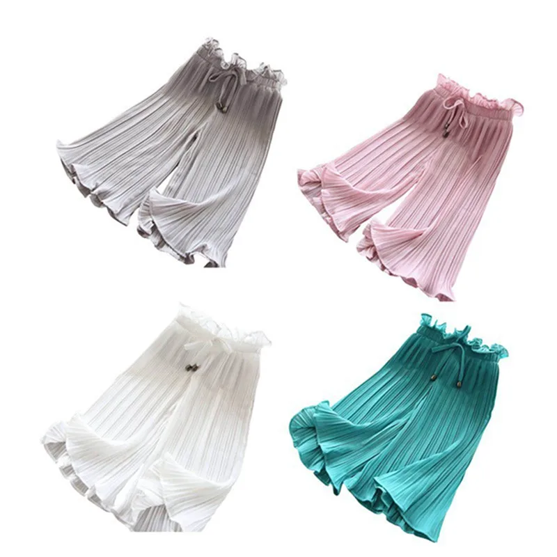 Baby Girls Summer Cotton Mosquito Bites Pants Sports Casual Toddler Solid Pattern Short Trousers | Детская одежда и обувь