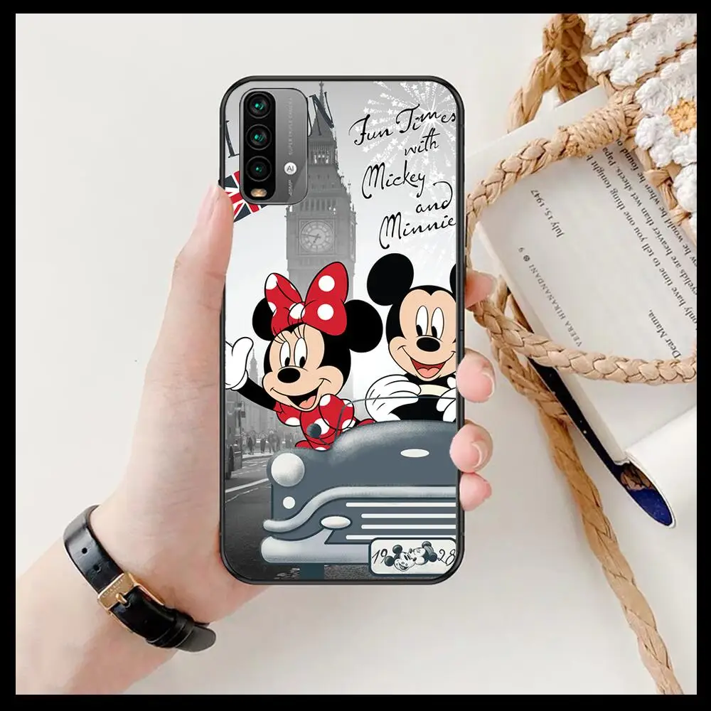 disney minnie mouse phone case for xiaomi redmi 11 lite 9c 8a 7a pro 10t 5g anime cover mi 10 ultra poco m3 x3 nfc 8 se free global shipping