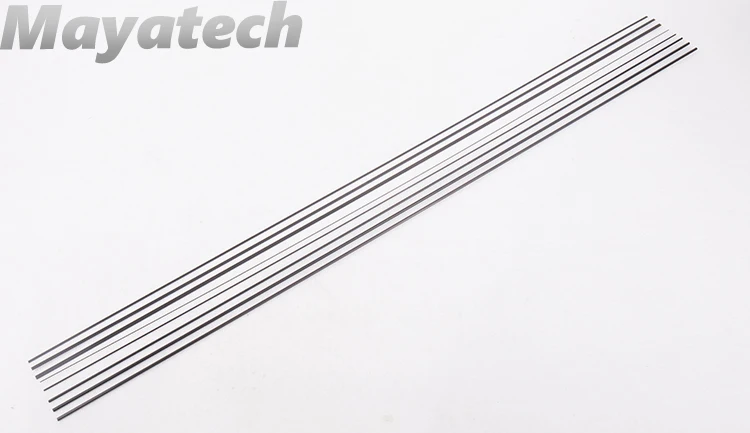Стержень из углеродного волокна Mayatech 1/2/3/4 мм 0 5*3/0 6*5/1*4 чип 4*3 Длина трубки 1000мм/500
