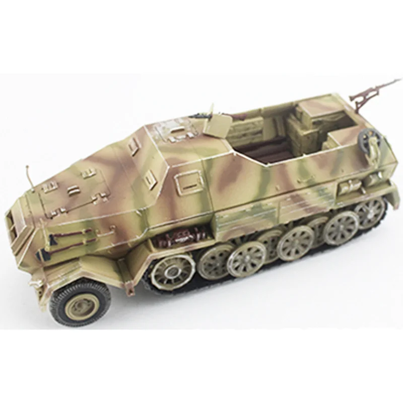 

1/72 немецкая Вторая мировая война Sd. KFZ. 8 DB10 полу-трек 88gun трактор ПВХ литье под давлением военный автомобиль коллекционная игрушка Рождественский подарок