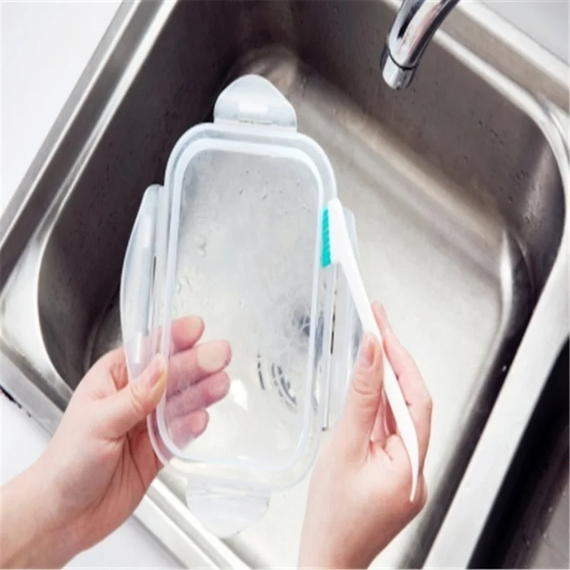 

2pcs/set Cleaning Narrow Brush Long Handle Portable Gap Clothes Baby Milk Bottle Gap Cleaning Brushes Household Kitchen Tools