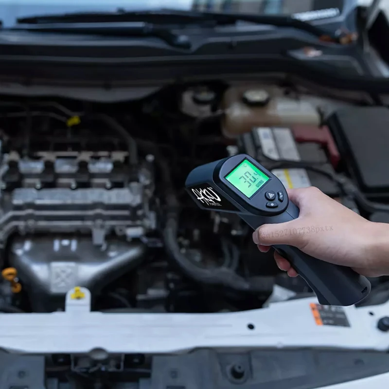 Xiaomi Youpin AKKU ручной инфракрасный термометр промышленный Бесконтактный измерение 9 V-50 ℃ до 380 ℃ 0,5 s быстрое чтение ЖК-дисплей