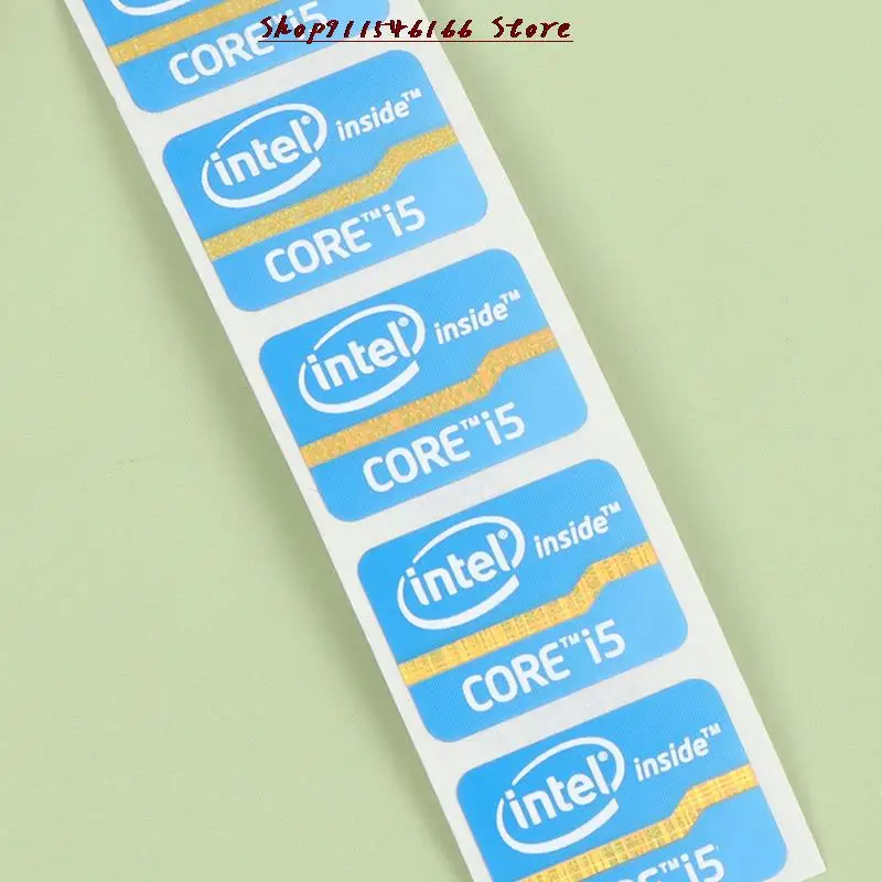 1/5 шт. высококачественные наклейки для ноутбука Intel Core i3 i5 i7 | Канцтовары офиса и
