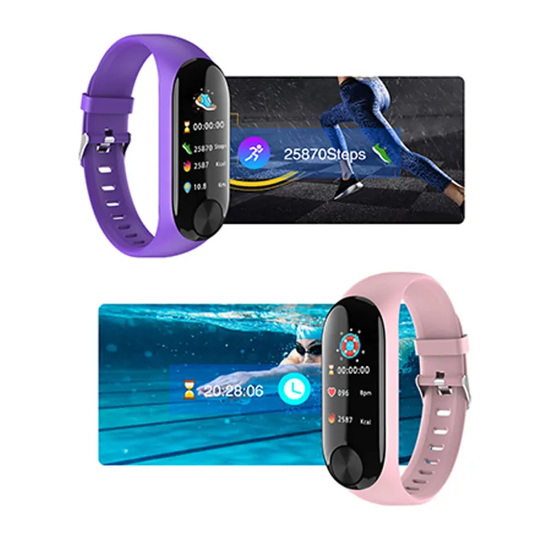 

Y10 Fitness Heart Rate Monitoring Watch Sleep Monitoring Step Tracking Smart Bracelet