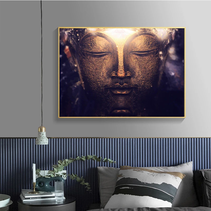 Картина на холсте настенные картины современный большой плакат коричневого