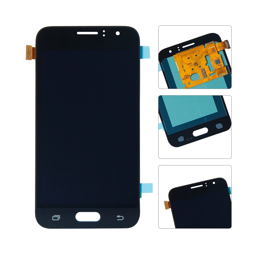 AMOLED / TFT для Samsung Galaxy J1 2016 LCD J120 J120F J120H J120M ЖК-дисплей сенсорный экран дигитайзер в