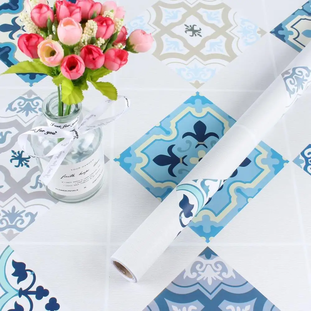 

Furniture stickers Anti-oil Wall Stickers High temperature paste kitchen Self-adhesive foil waterproof bathroom wall stickers