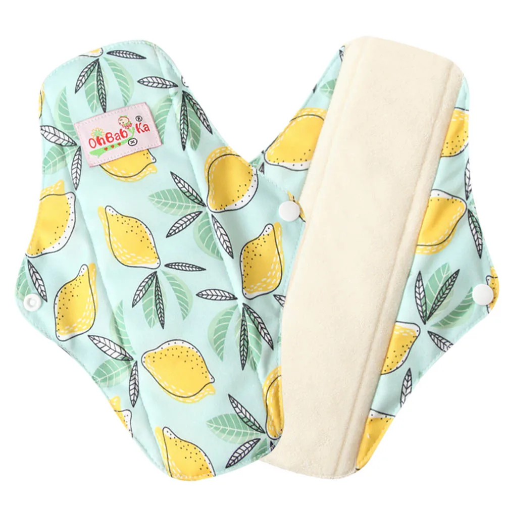39 Ohbabyka женская гигиеническая прокладка, товары для здоровья, моющаяся ткань, прокладки для трусов, бамбуковое волокно, тканевая менструальная прокладка, Прямая поставка - Цвет: 39