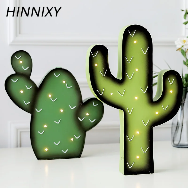 Hinnixy, мультяшный ночной Светильник для детей, детская спальня, настенная декоративная настольная лампа, скандинавский светильник, детский деревянный светодиодный светильник