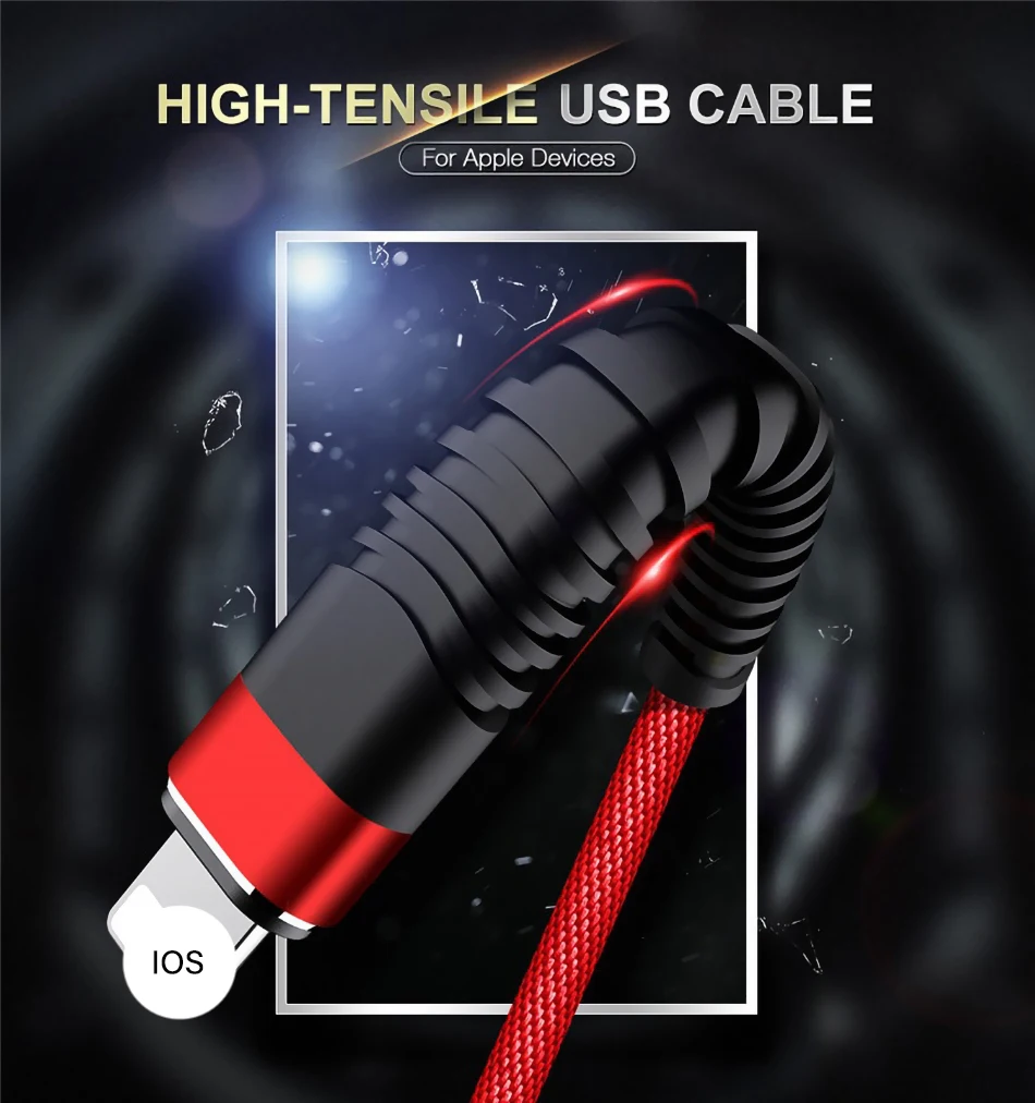 Usb-кабель для Apple iPhone Xs max Xr X 8 7 6 plus 6s 5 iPad 1 м кабели быстрой зарядки Шнур зарядное устройство для мобильного телефона USB кабель для синхронизации данных