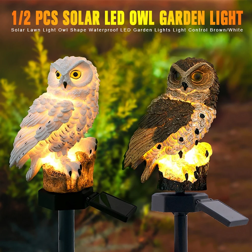 Светодиодный фонарь для газона на солнечной батарее водонепроницаемый садовый