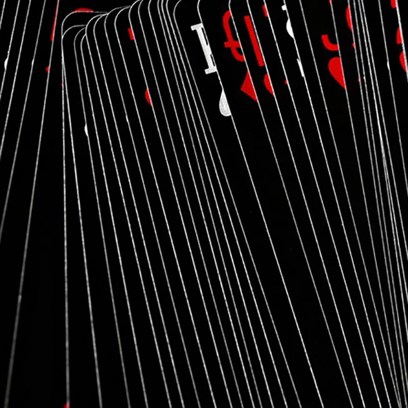 Велосипедные Черные Тигровые игральные карты 88*63 мм Волшебная категория