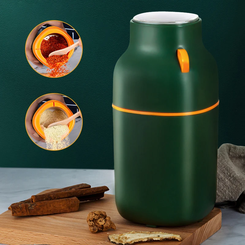 

Mini Electric Coffee Grinder Electric Kitchen Cereal Nut Beans Spices Grains Grinder Machine Multifunctional Home Coffee Grinder