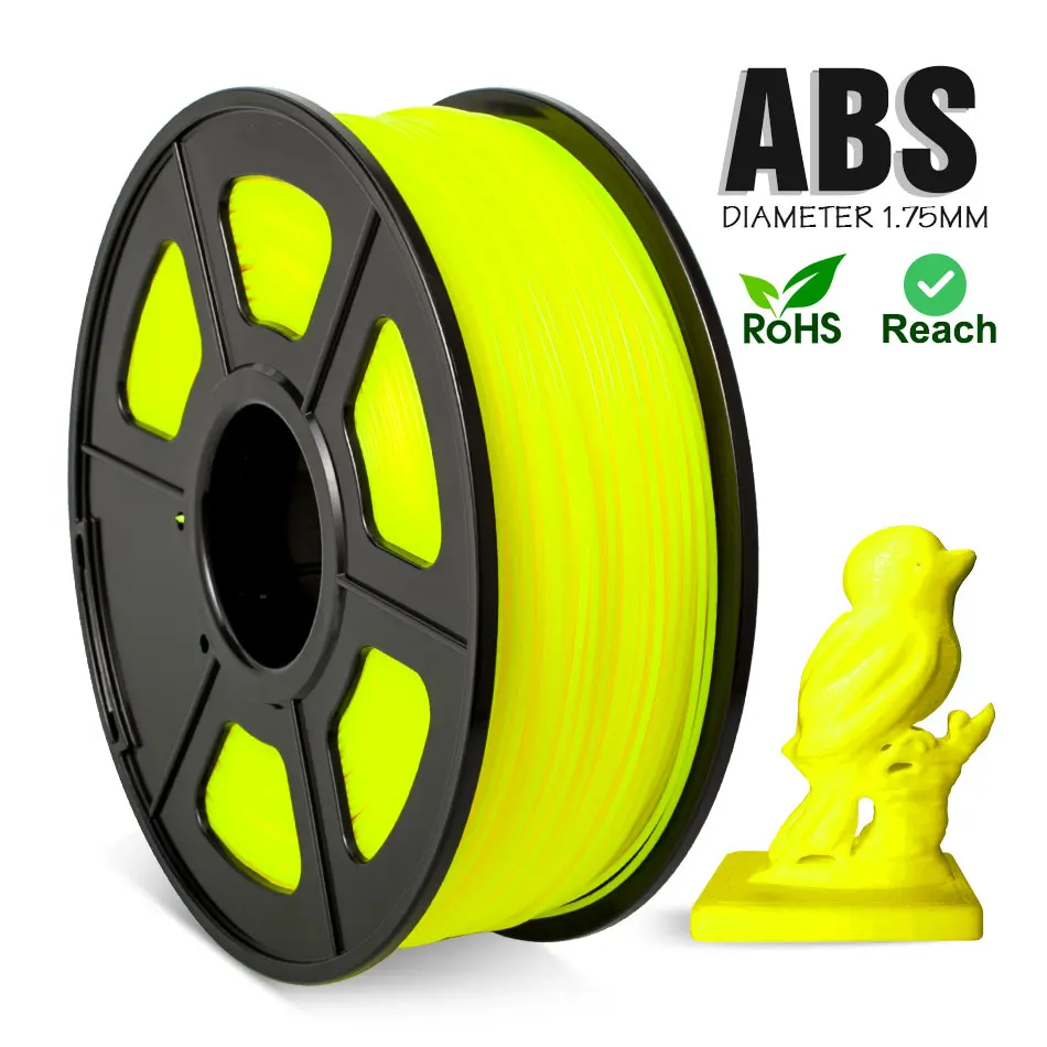 Enotepad 3D принтеры АБС пластик с диаметром нити допуск +/ 0 02 мм 1 75 черный Цвет кг 2.2lbs